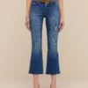 Kendra Cropped Flare Jean