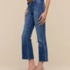 Kendra Cropped Flare Jean