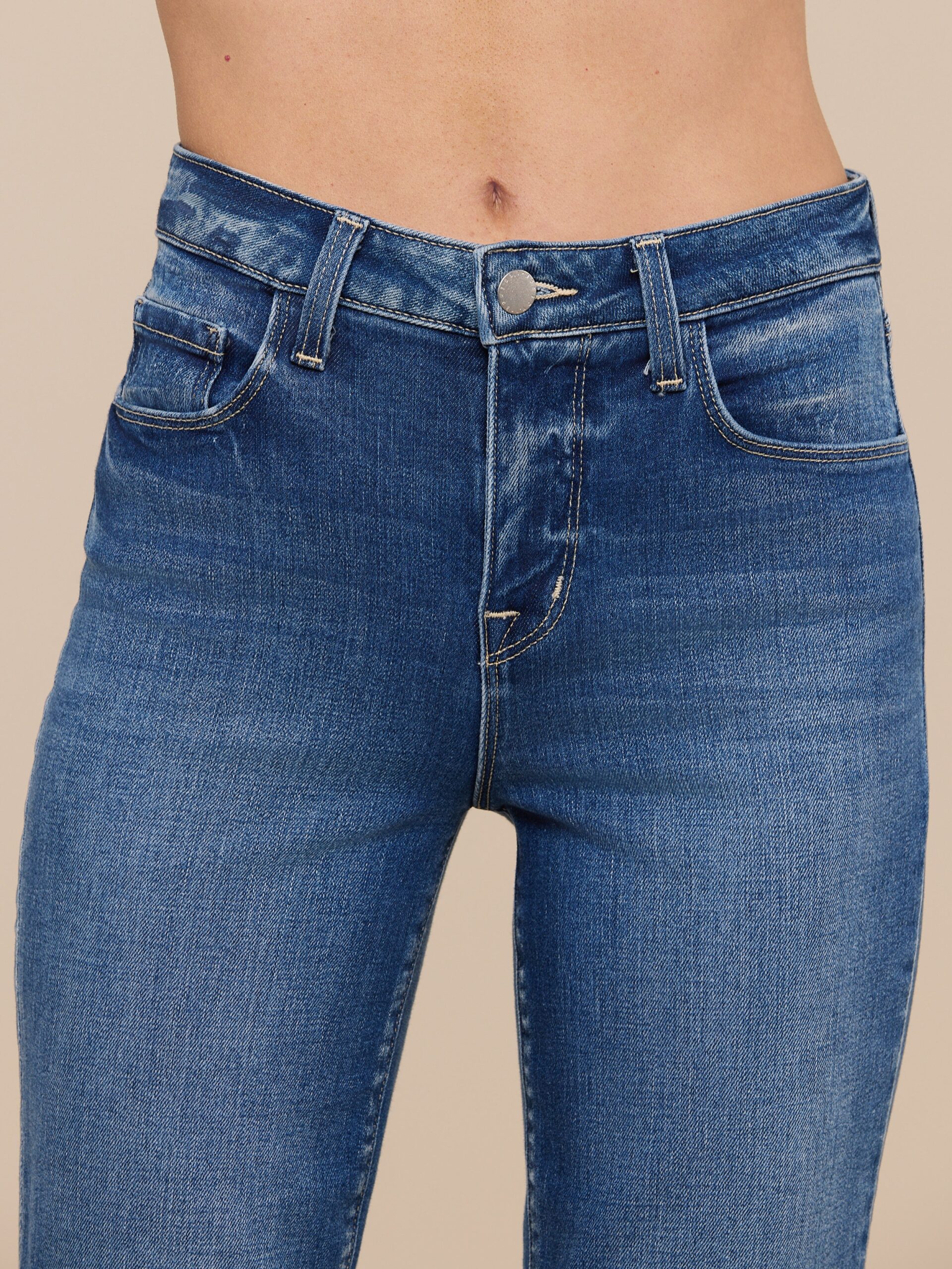 Kendra Cropped Flare Jean