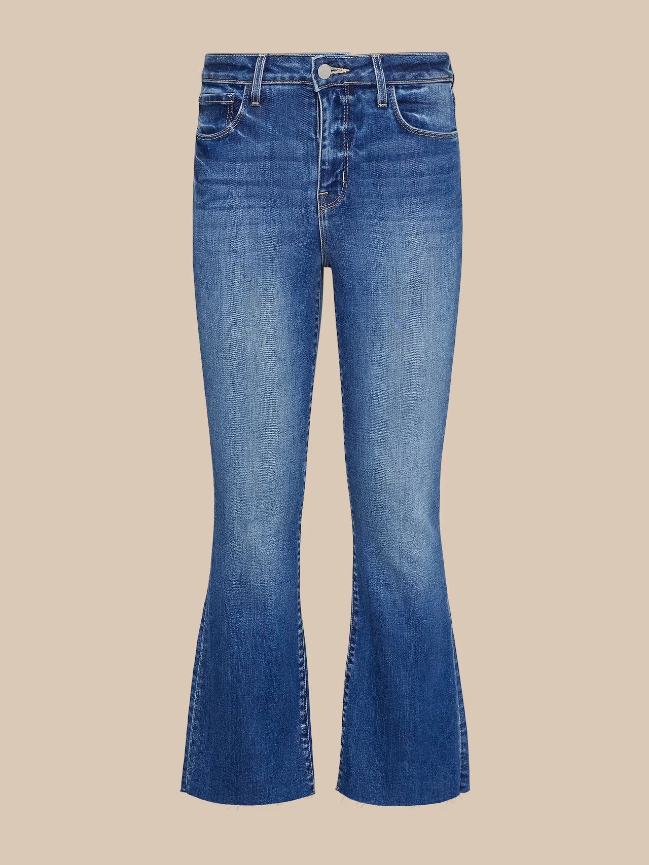 Kendra Cropped Flare Jean