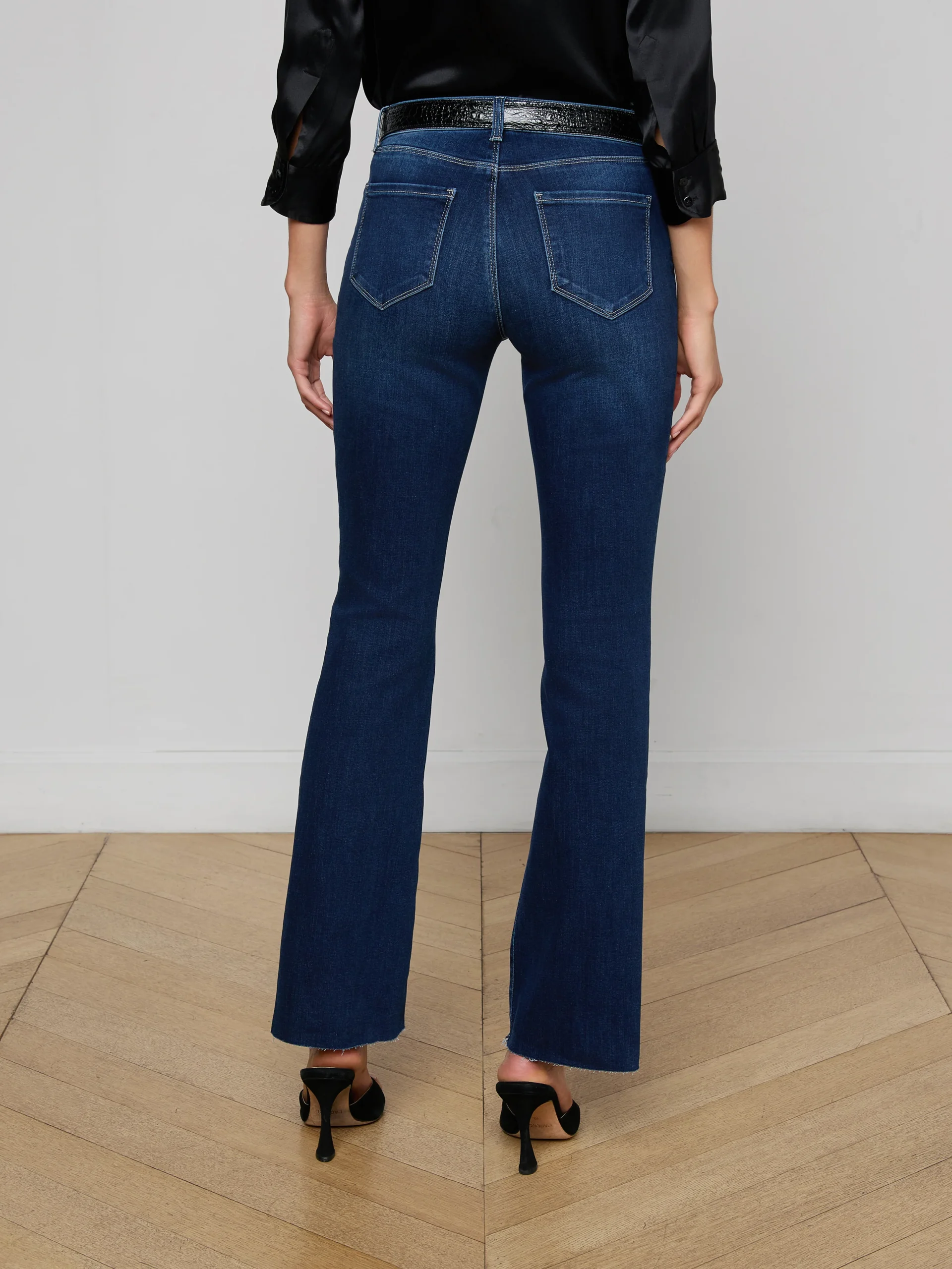 Sneeki Low-Rise Straight-Leg Jean