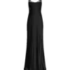 Selene Lace Cowl-Neck Gown