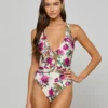 Lisa Plunge One-Piece Swimsuit