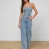 Scottie Embellished Wide-Leg Jean
