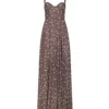Rosette Maxi Dress