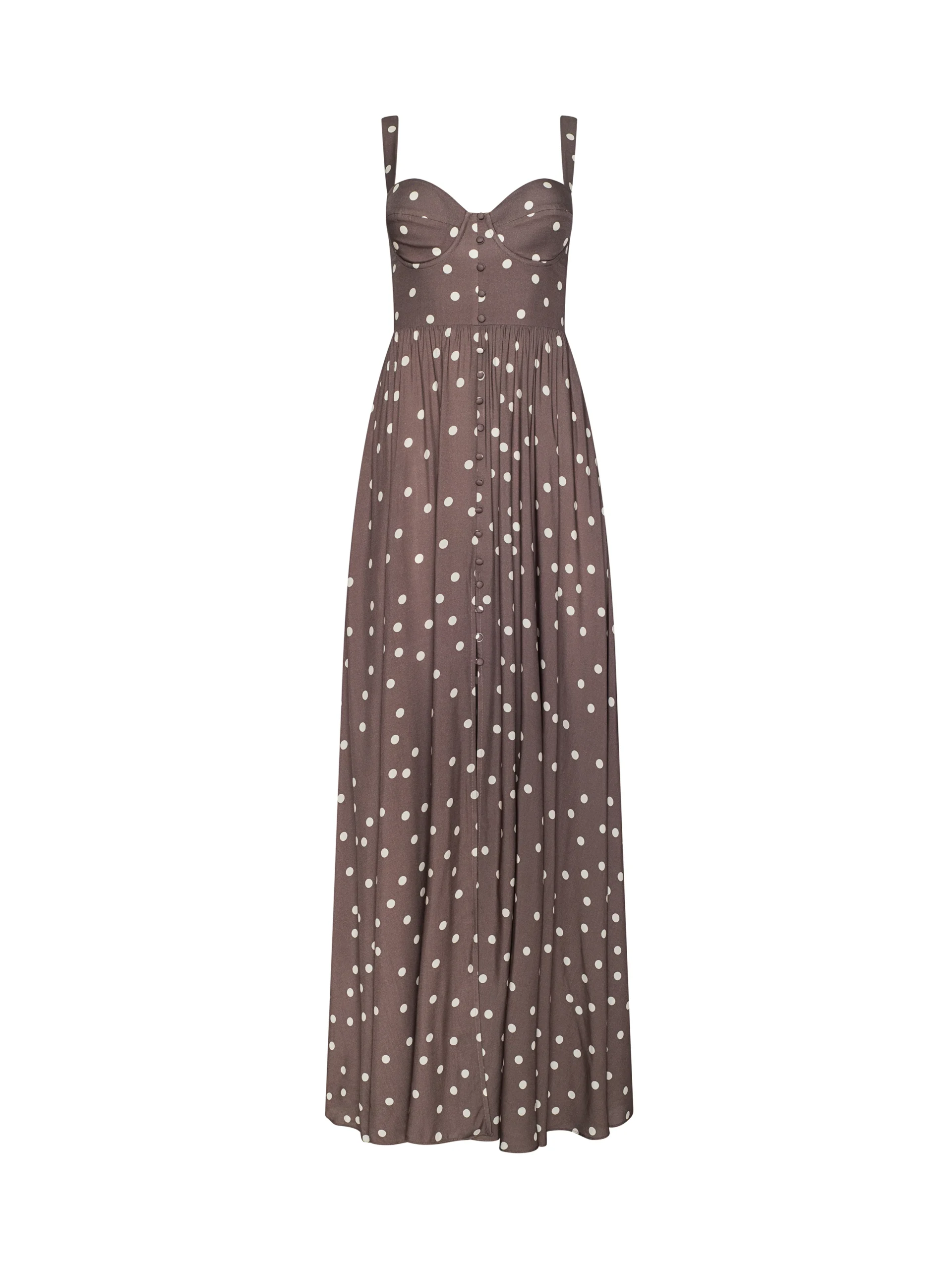 Rosette Maxi Dress