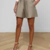 Hadleigh Linen-Blend Short