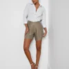 Hadleigh Linen-Blend Short