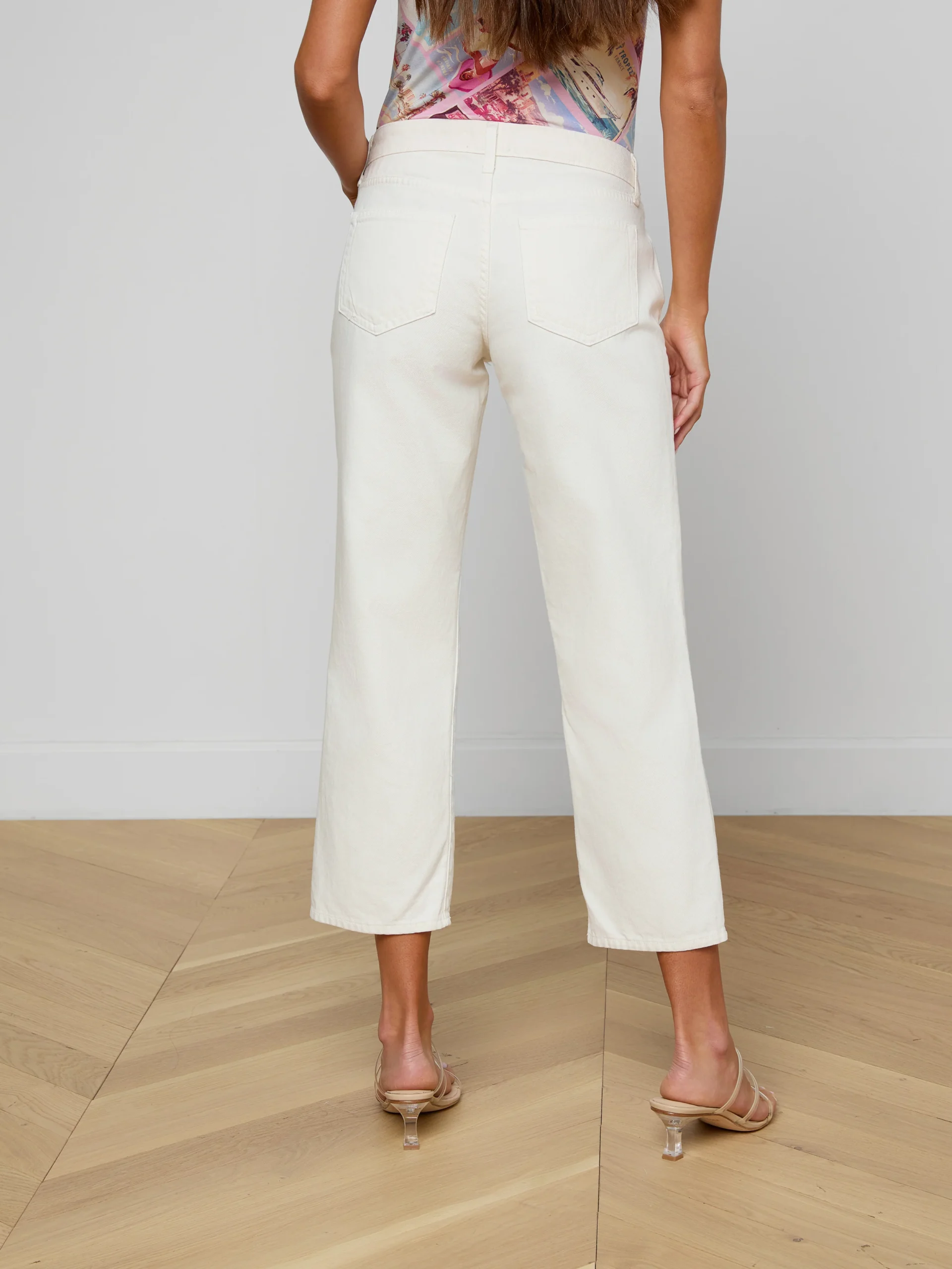Blaine Cropped Stovepipe Jean