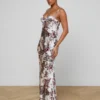 Sayla Silk Gown