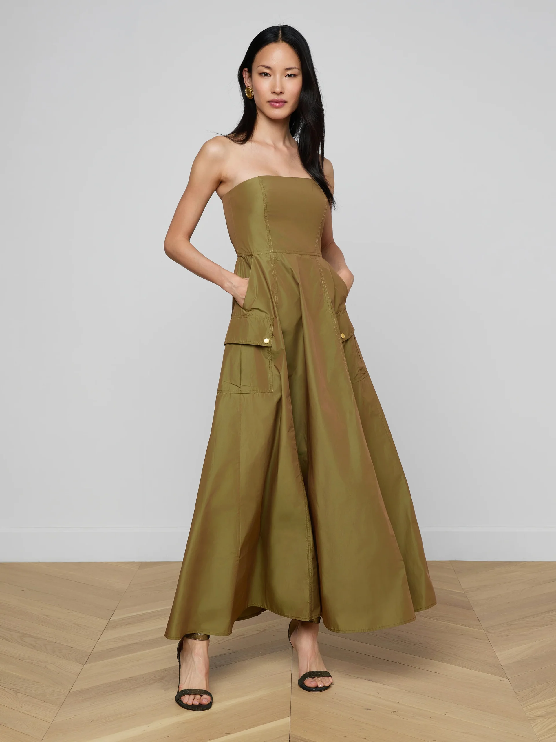 Nessa Strapless Gown