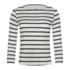 Lucille Striped Boatneck Top
