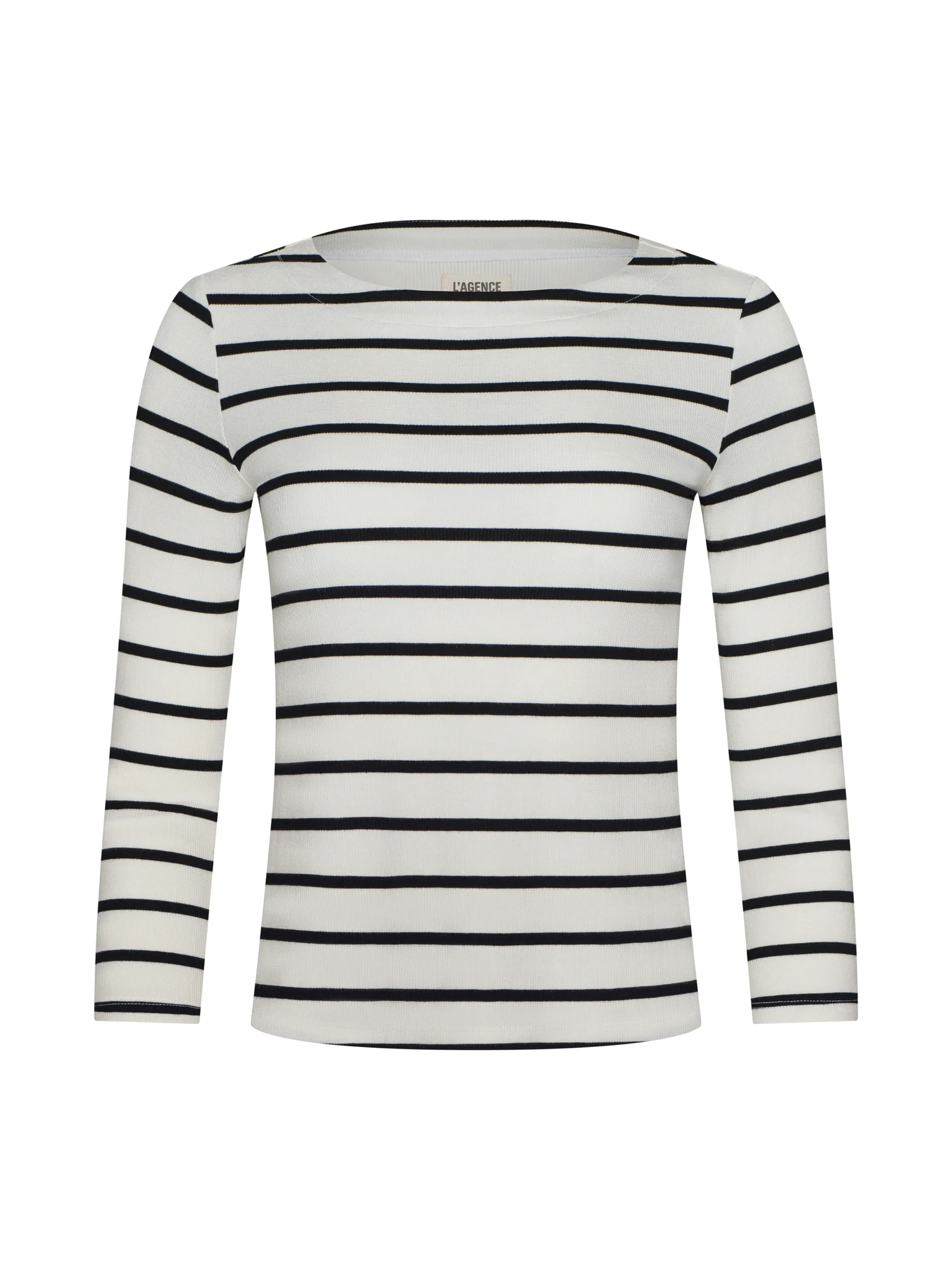 Lucille Striped Boatneck Top