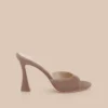 Avery Suede Open-Toe Mule