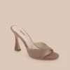 Avery Suede Open-Toe Mule