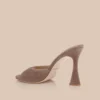 Avery Suede Open-Toe Mule