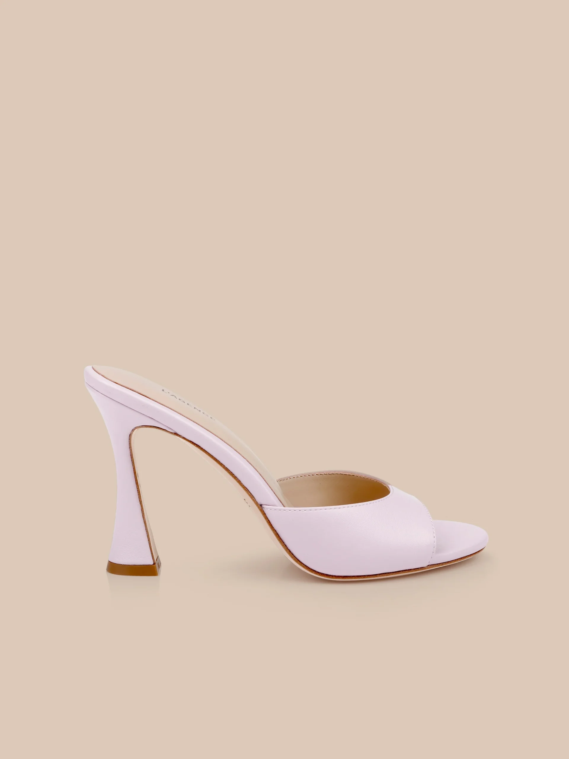 Avery Leather Open-Toe Mule