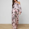 Asami Chain One-Shoulder Blouse