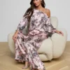 Asami Chain One-Shoulder Blouse