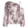 Asami Chain One-Shoulder Blouse