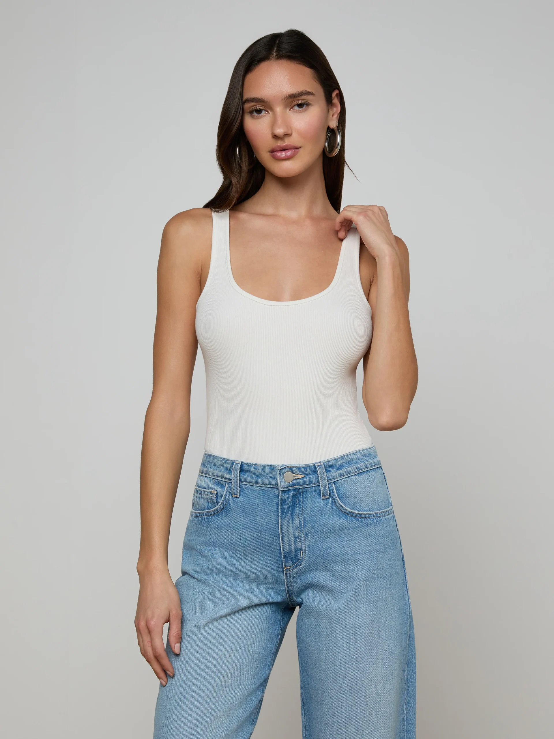 Nica Scoopneck Bodysuit