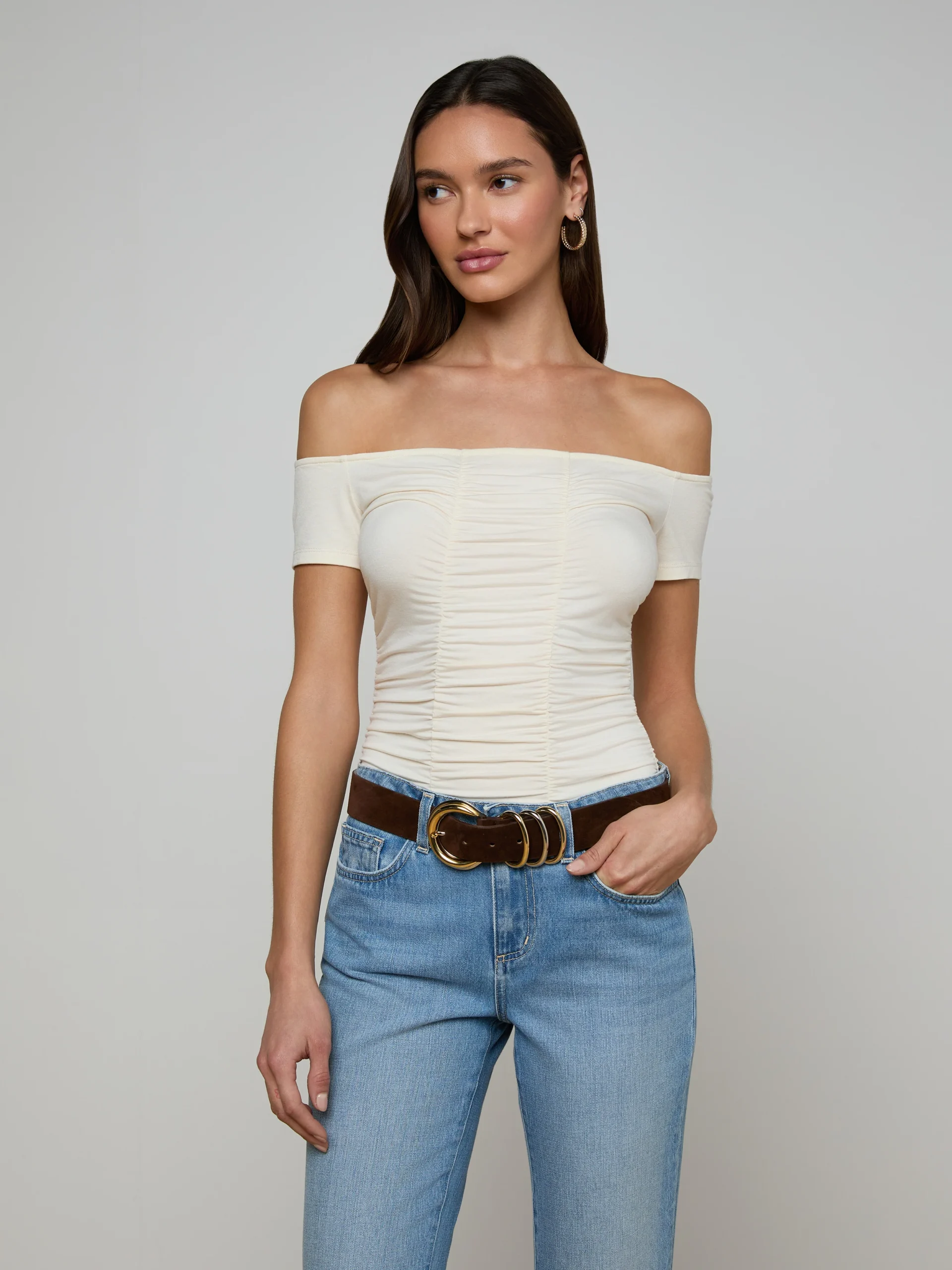 Baliegh Ruched Bodysuit