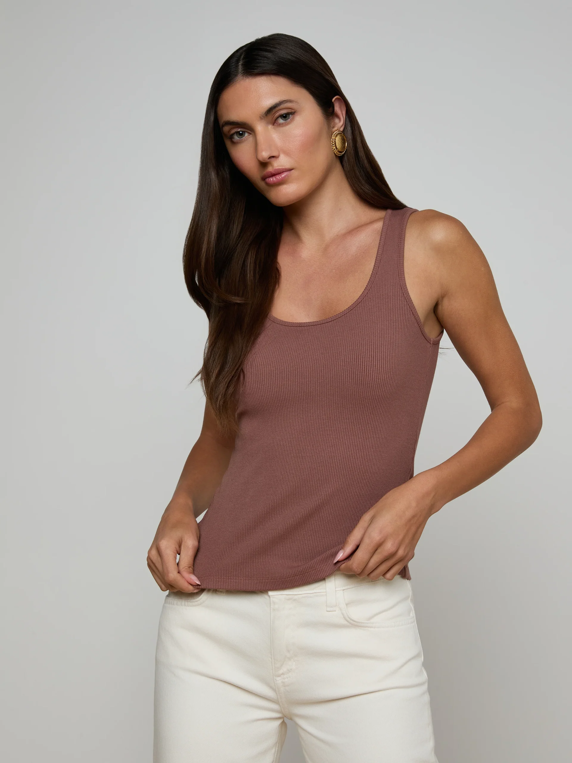 Adira Scoopneck Tank