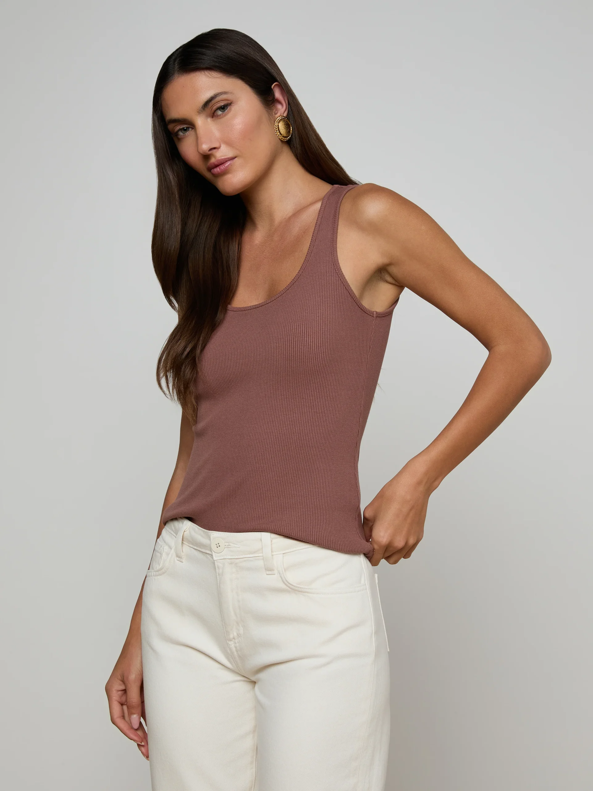 Adira Scoopneck Tank