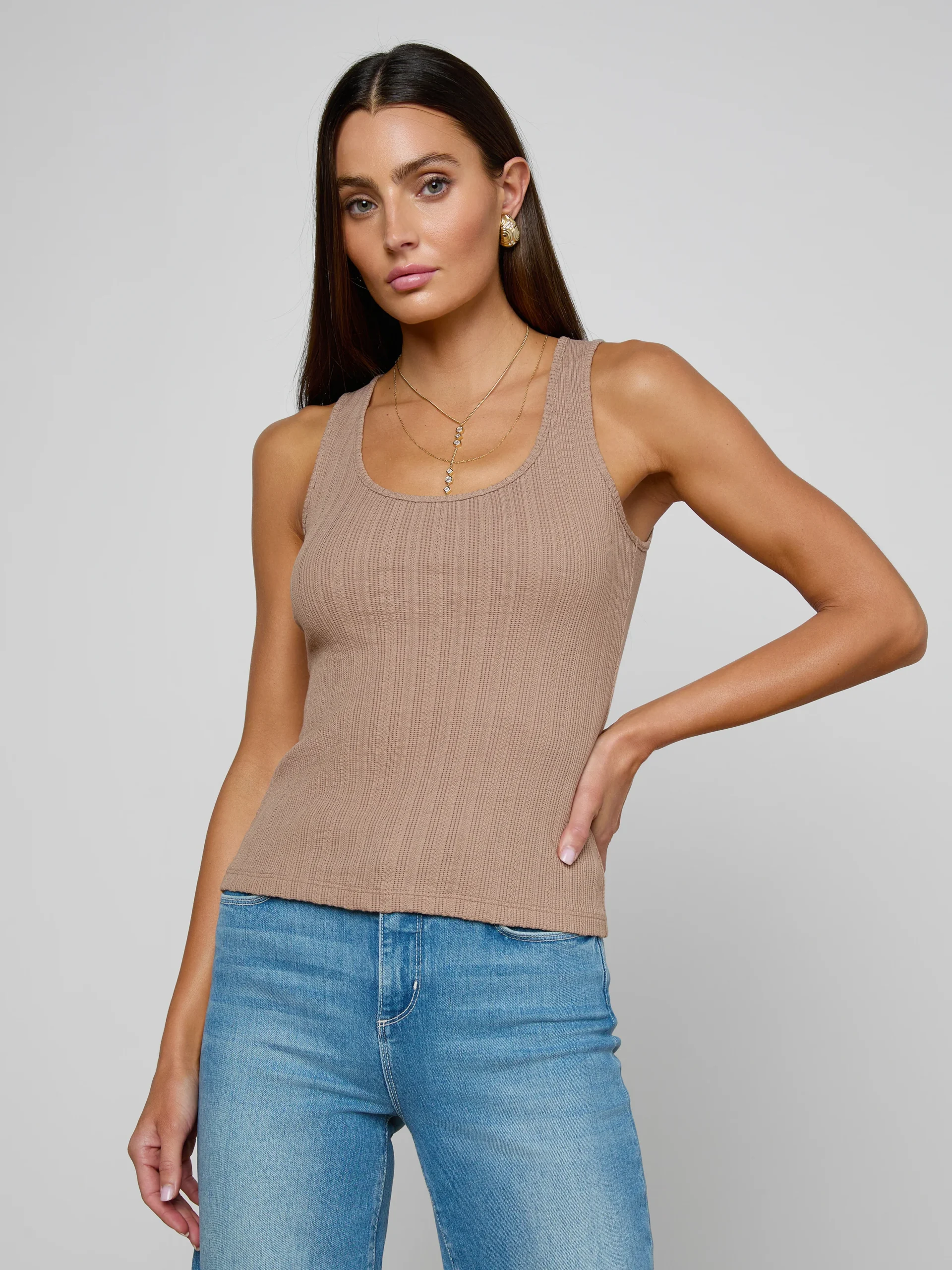 Adira Scoopneck Tank