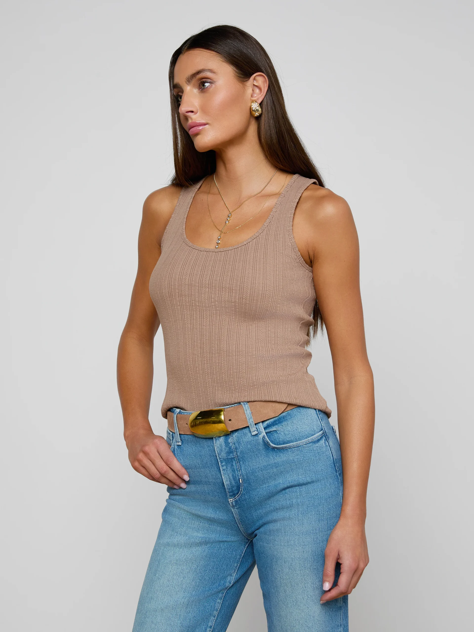 Adira Scoopneck Tank