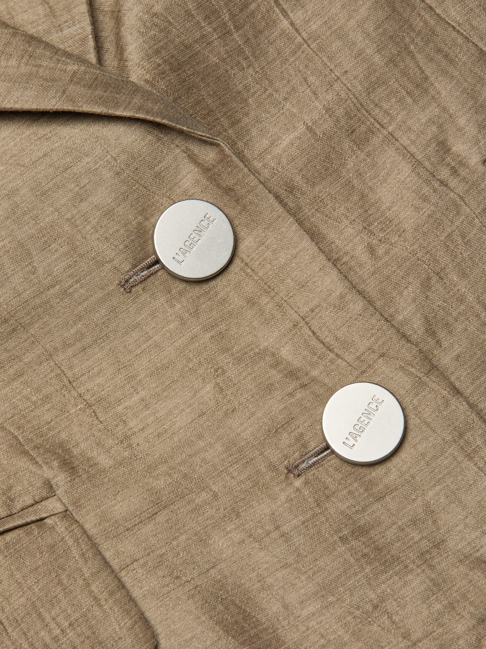 Harper Linen-Blend Vest