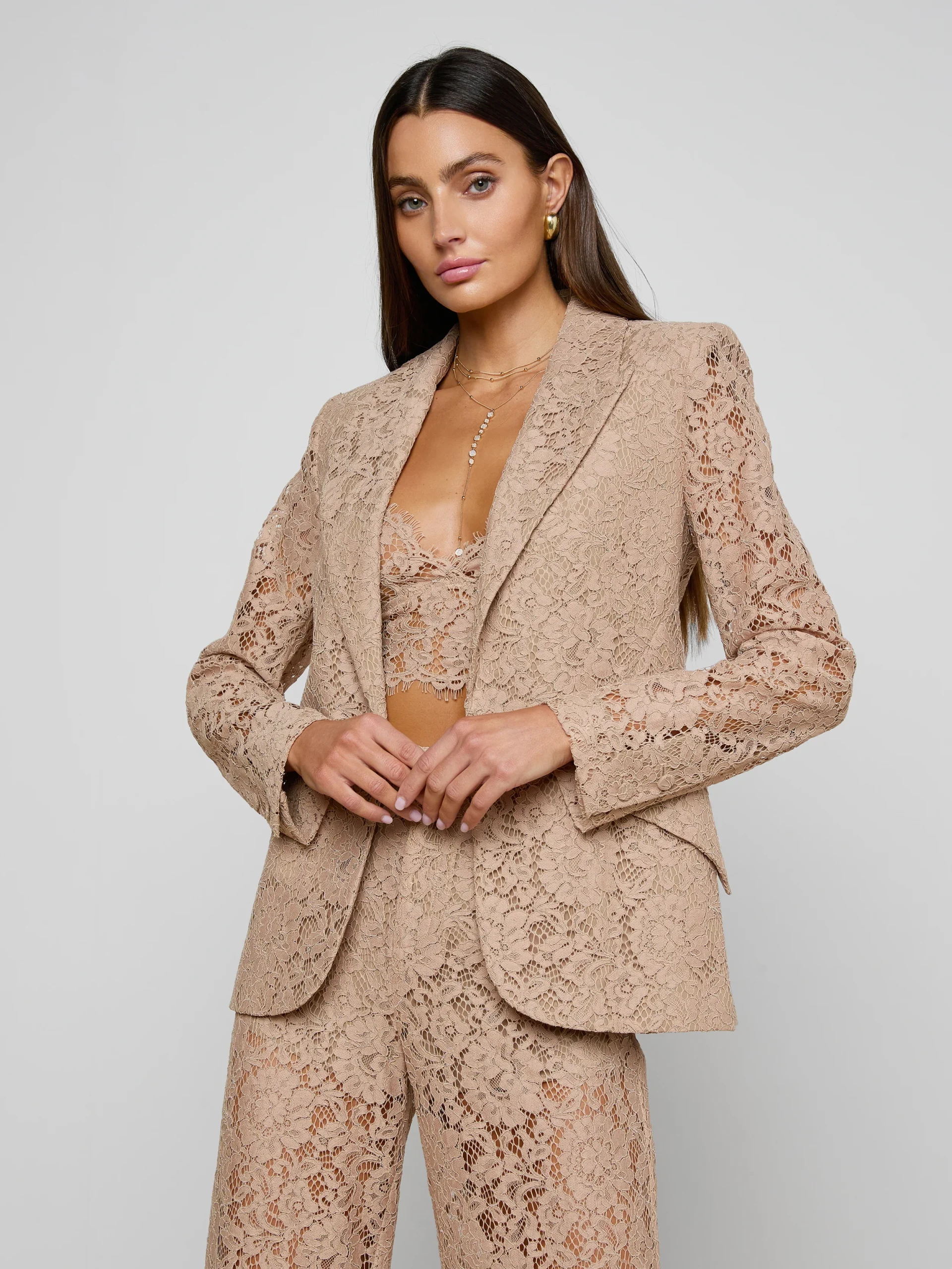 Chamberlain Lace Blazer